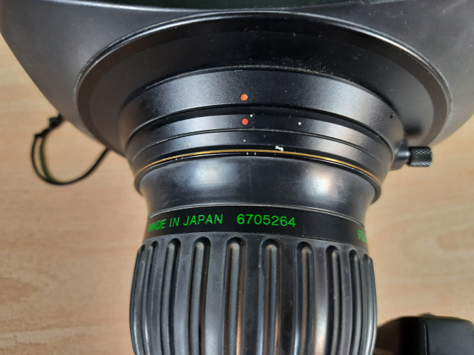 Fujinon HA14 X 4.5 BERD-S6B full servo zoom lens - image #2
